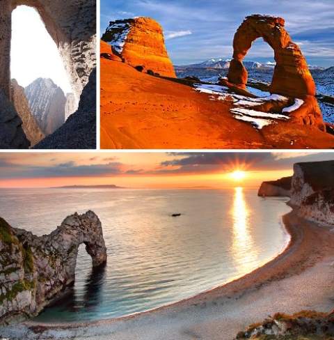 Top 10 Most Beautiful Natural Arches in World